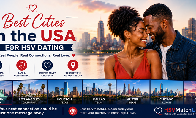Best Cities in the USA for HSV Dating | Meet Local HSV Singles